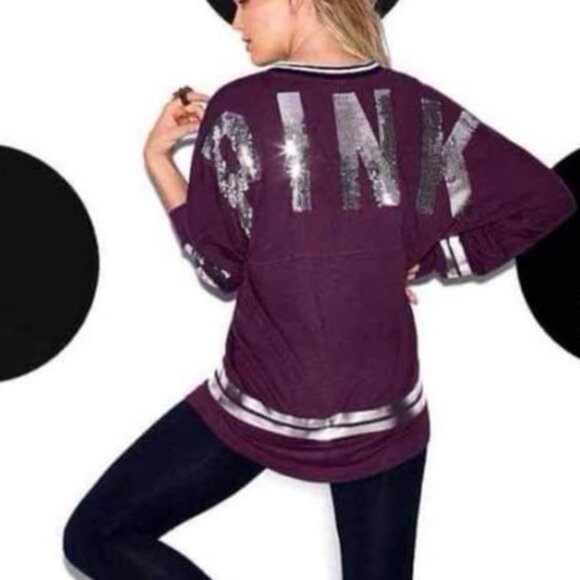 Victoria's Secret PINK Bling Oversized Sweater - Picture 1 of 4